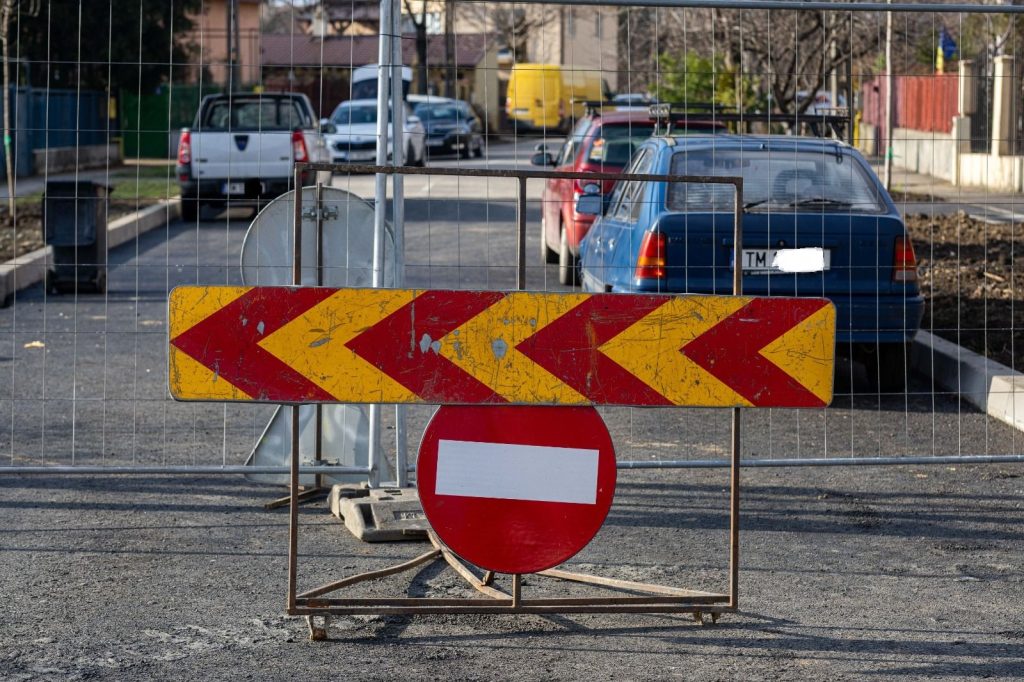 Val de restricții de trafic în Timișoara. Se va lucra în Calea Șagului, Iancu Văcărescu, Aristide Demetriade și Ion Inocențiu Micu Klein