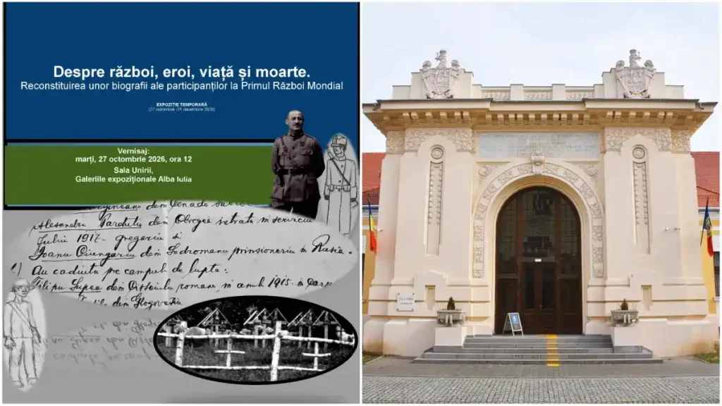 Foto | Eroii uitați ai Marelui Război. Destine frânte, povești readuse la lumină la Alba Iulia, în cadrul unei expoziții-eveniment: Când va avea loc vernisajul