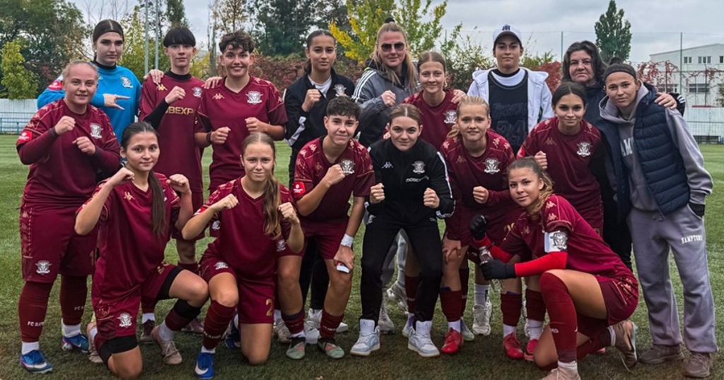 Scor neverosimil în Dinamo - Rapid, la fotbal feminin! S-au marcat 26 de goluri