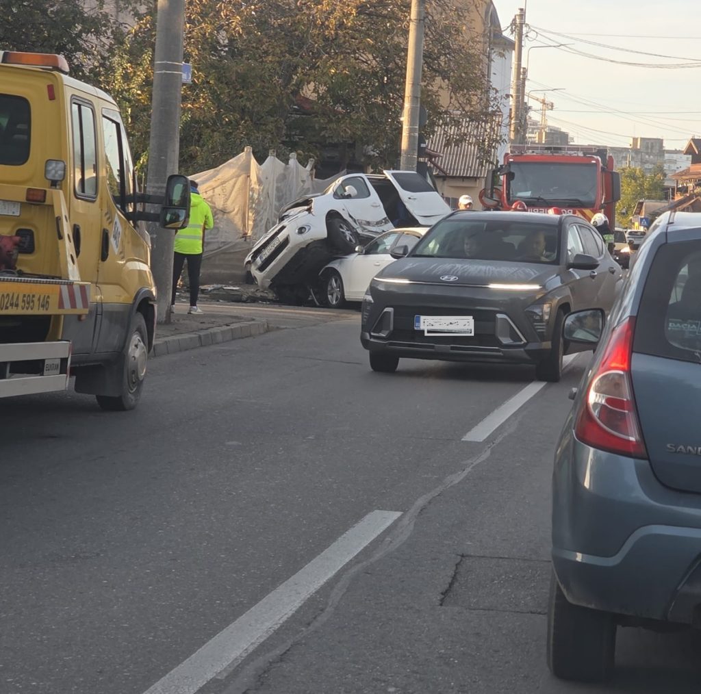 Accident în Ploiești, un bărbat a fost rănit  și a ajuns la spital