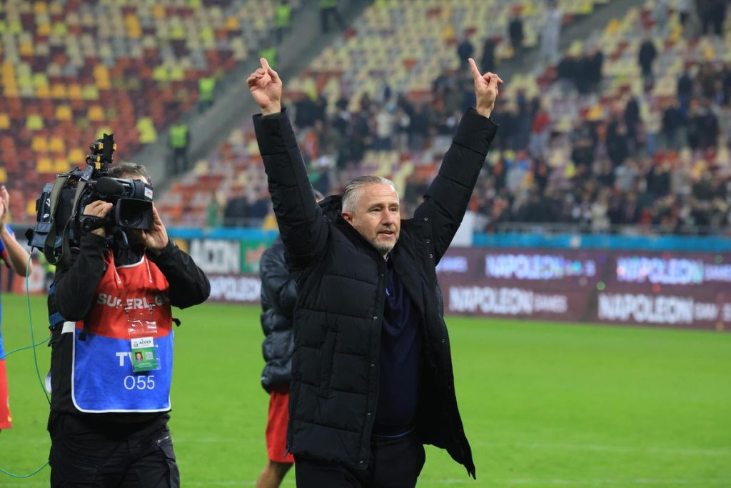 Ce s-a întâmplat pe teren imediat după FCSB - Rapid » Primul gest făcut de Reghecampf! Pancu, de nerecunoscut