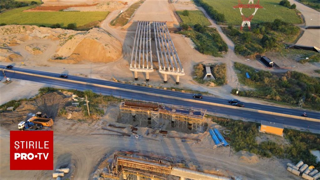 Circulația pe încă 13 kilometri din Autostrada A0 Nord se deschide luni. Șoferii vor avea legătură directă cu A2