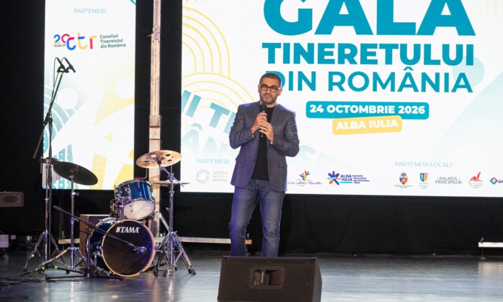 Comunicat: Ministrul Florin Manole, la Gala Tineretului din România de la Alba Iulia. Ideile și implicarea tinerilor, în prim-plan