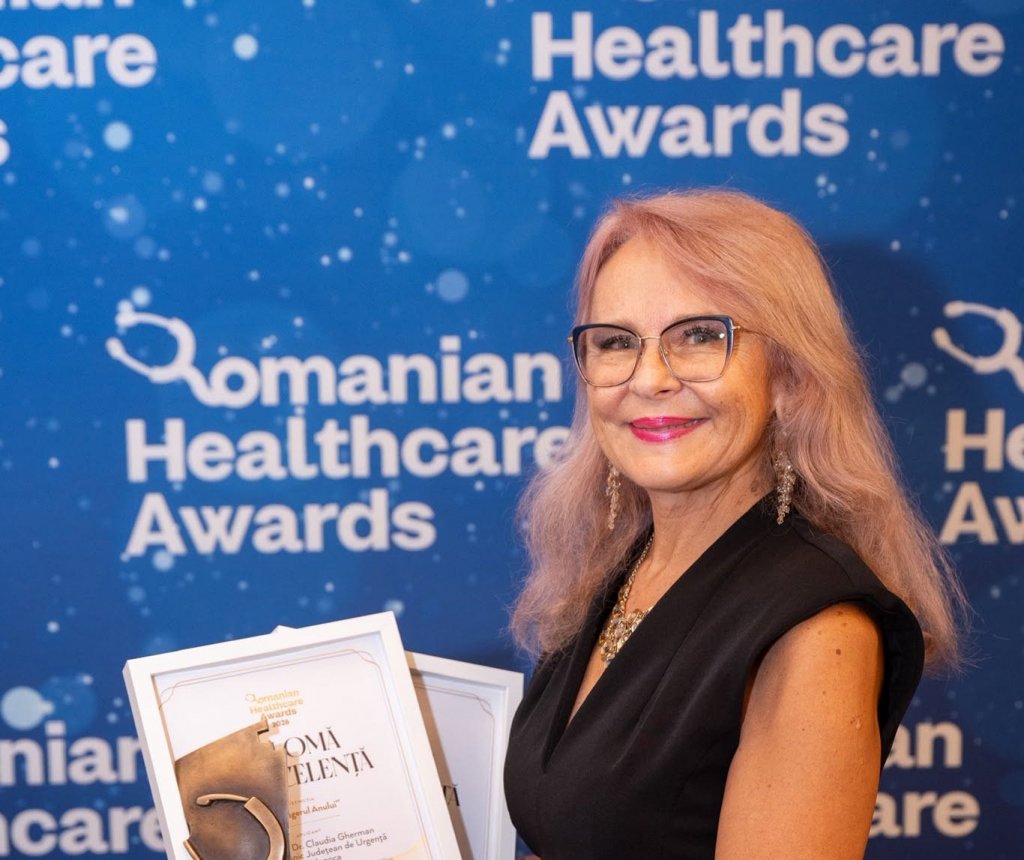 Claudia Gherman, șefa Spitalului Județean de Urgență Cluj, desemnată „Managerul Anului”