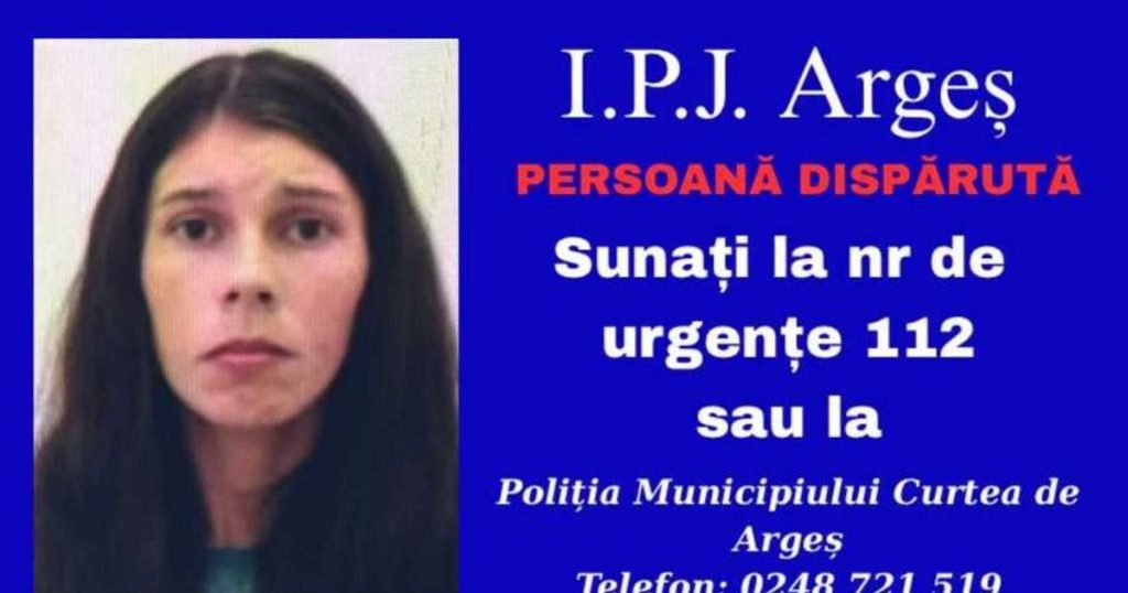 O mamă de 26 de ani și cei trei copii ai săi au dispărut în Argeș. Cel mai mic are doar un an