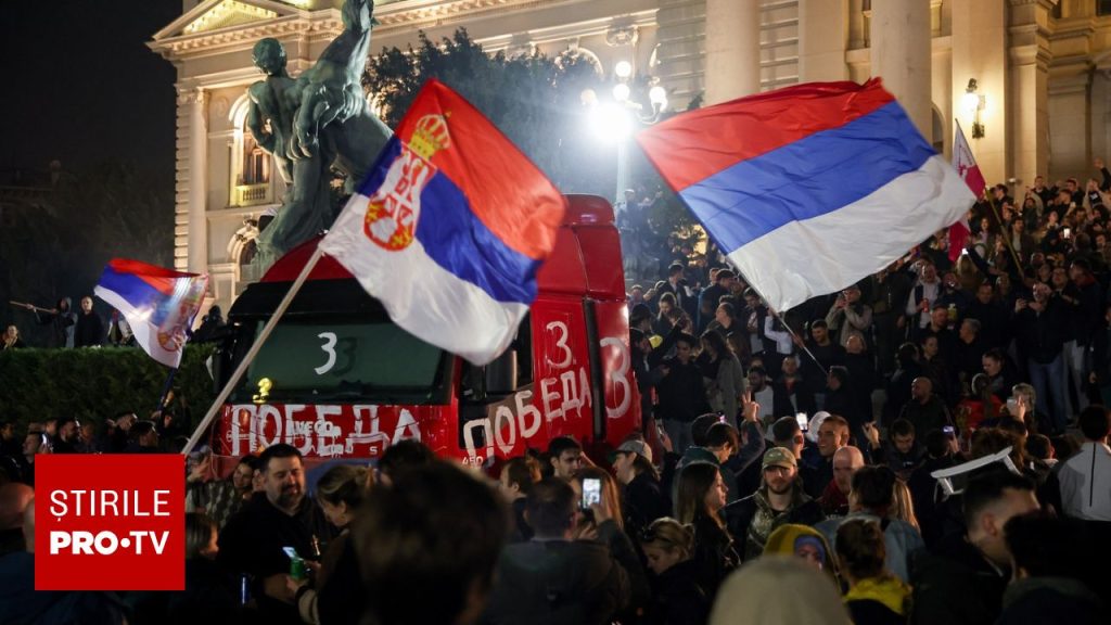 BBC: Cum au reușit studenții să zdruncine 14 ani de dominație politică a lui Vučić. Ce urmează pentru Serbia