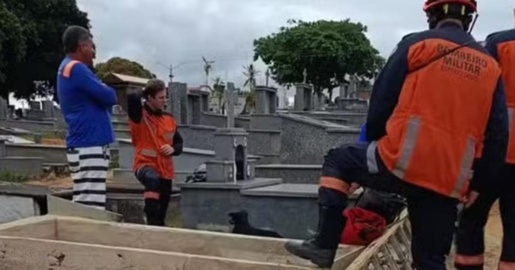 Un brazilian a murit după ce a căzut în mormântul tatăl său