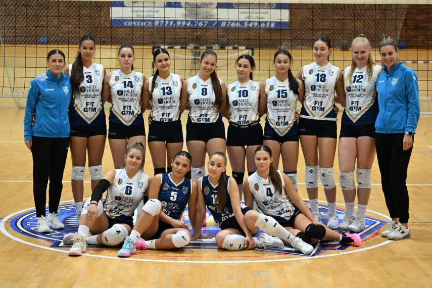 Volei: CSM Constanta Under-19 a debutat in forta in Campionatul National 2026/2027 (P)