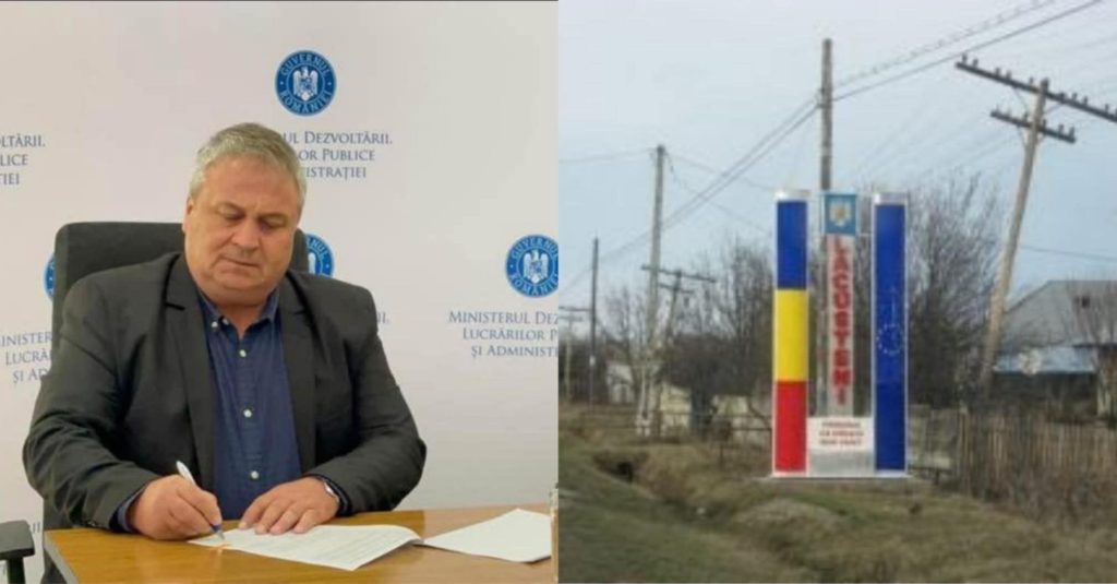 Un milion de lei pentru modernizarea iluminatului public din Lăcusteni. Proiectul este derulat de primarul Cosmin Bocșaru