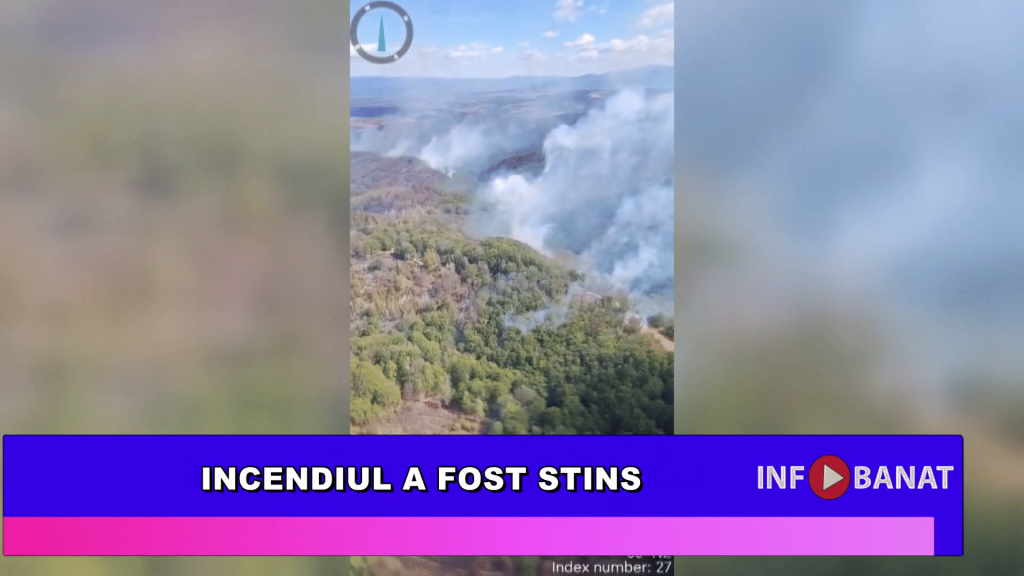 Incendiul a fost stins