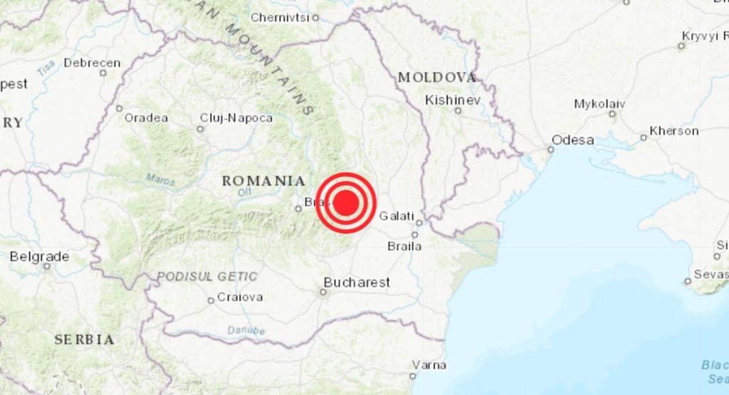 Două cutremure în România, în mai puțin de patru ore. Ambele s-au produs în Vrancea
