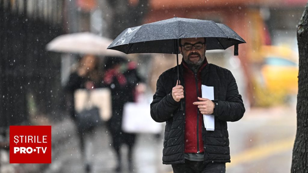 Temperaturi sub valorile normale în prima jumătate a lunii noiembrie, în toată ţara. Cum va fi vremea în următoarele patru săptămâni