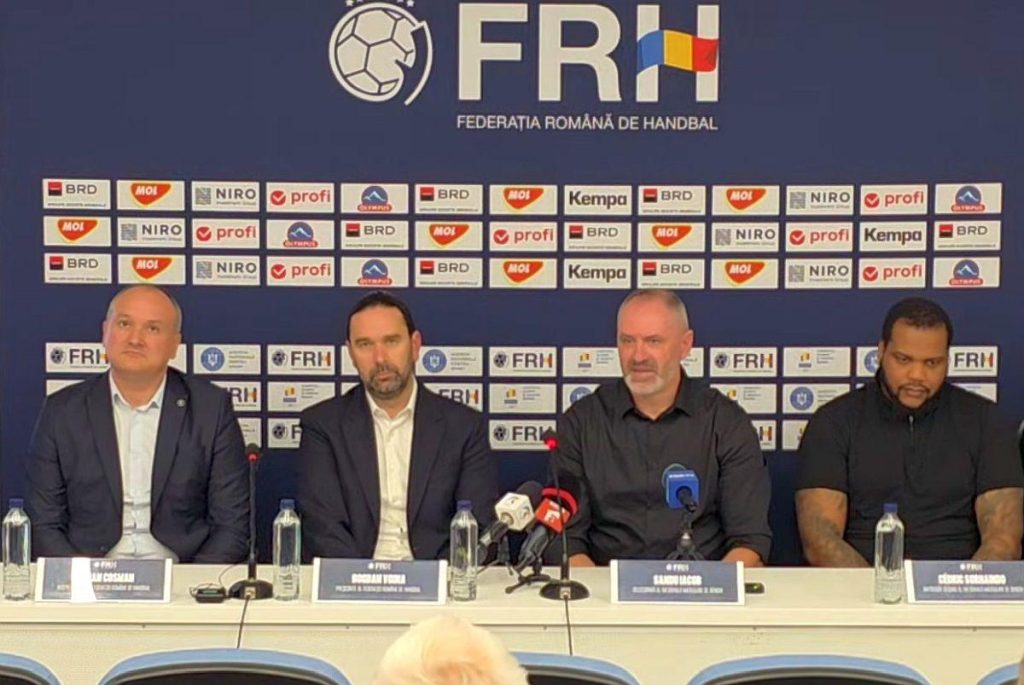 Naționala masculină de handbal a României are un nou selecționer! A fost prezentat oficial