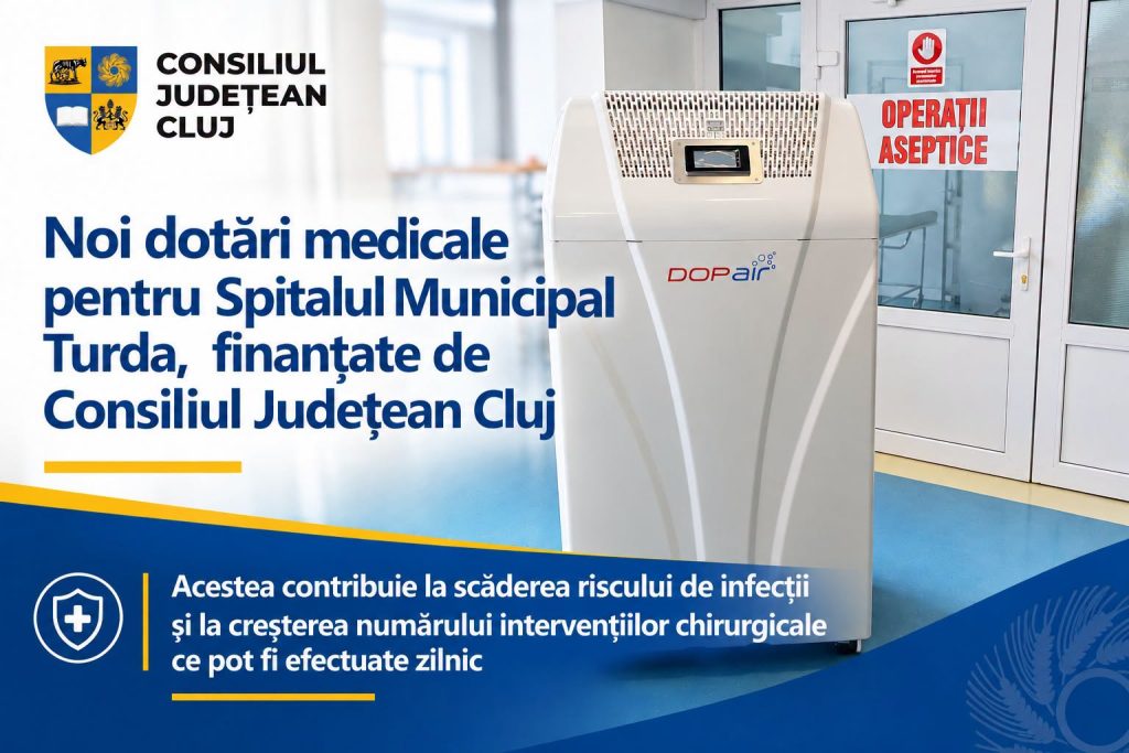 Spitalul Municipal Turda, dotări de 200.000 de lei!