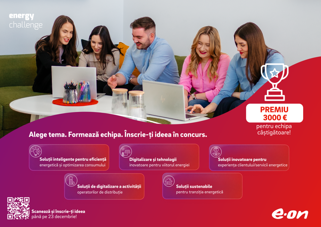 Energy Challenge revine cu noi provocări pentru studenții care vor să modeleze viitorul energiei