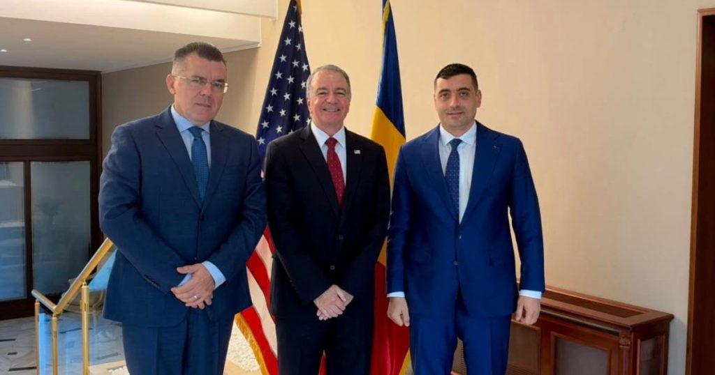Liderii AUR s-au întâlnit cu mai mulţi ambasadori, cu care au discutat despre starea democraţiei și cazul Călin Georgescu