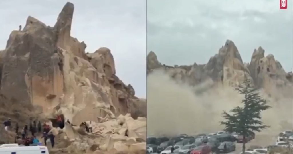 Tragedie în Cappadocia, una dintre cele mai populare destinații turistice din Turcia. Două persoane au murit după o alunecare de teren