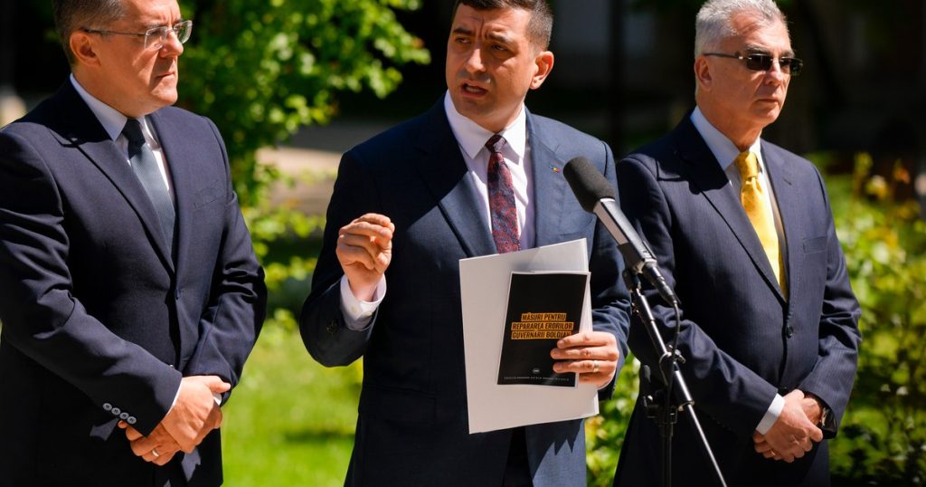 AUR, abia pe locul cinci în intenția de vot. George Simion, printre politicienii cu cel mai ridicat nivel de neîncredere SONDAJ