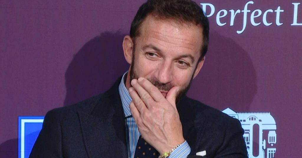 Alessandro Del Piero a gafat la București: ”Scuze”