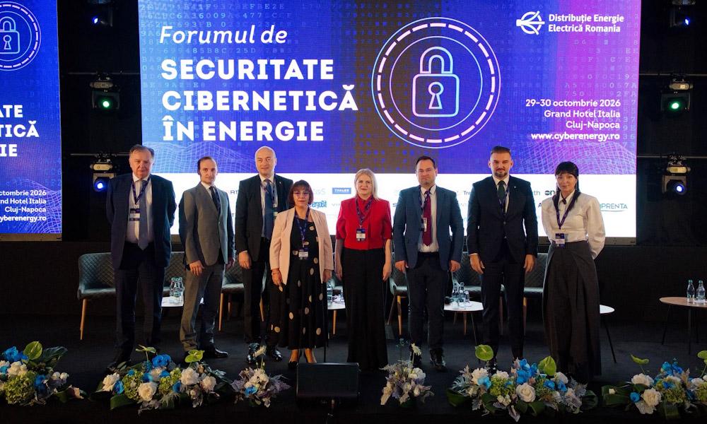 Problemele securității cibernetice din energie, în dezbatere la Cluj Napoca. Universitatea Valahia din Târgoviște a fost reprezentată de conf. univ. Claudia Gilia