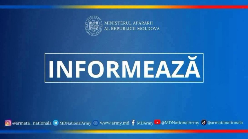 O a doua drona a survolat spatiul aerian al Republicii Moldova: Anuntul Ministerului Apararii de la Chisinau